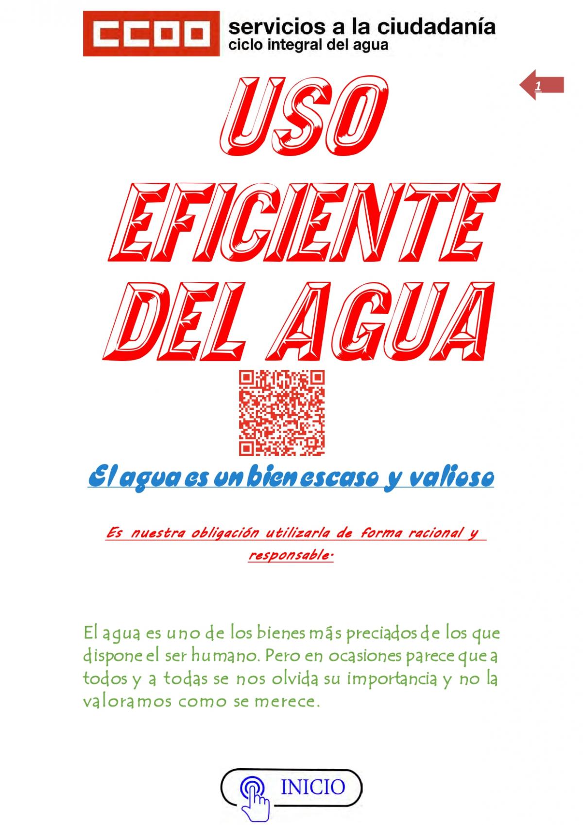 USO EFICIENTE DEL AGUA